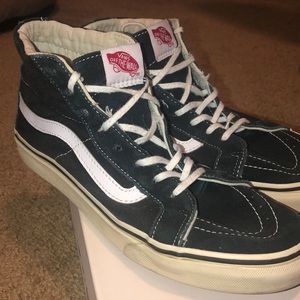 USED WOMENS SK8 HI VANS